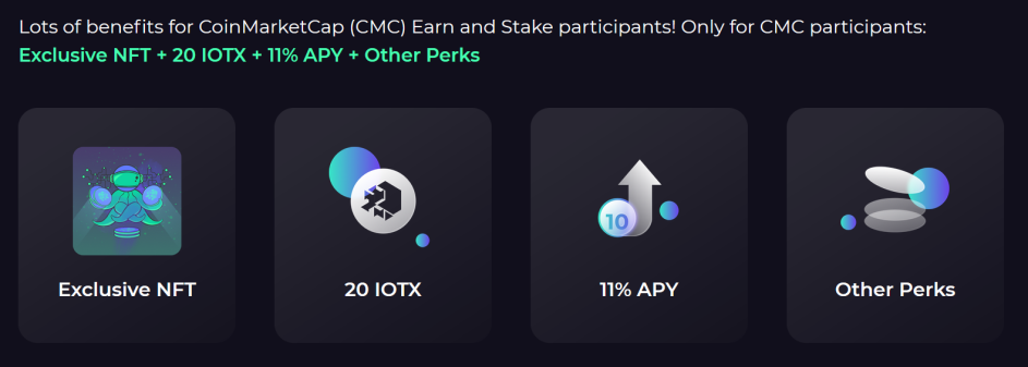 IoTeX CMC Rewards