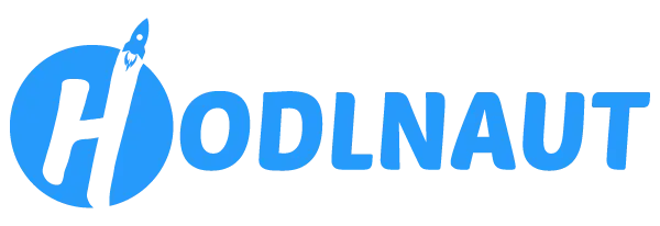 Hodlnaut emblem wordmark horizontal lock-up