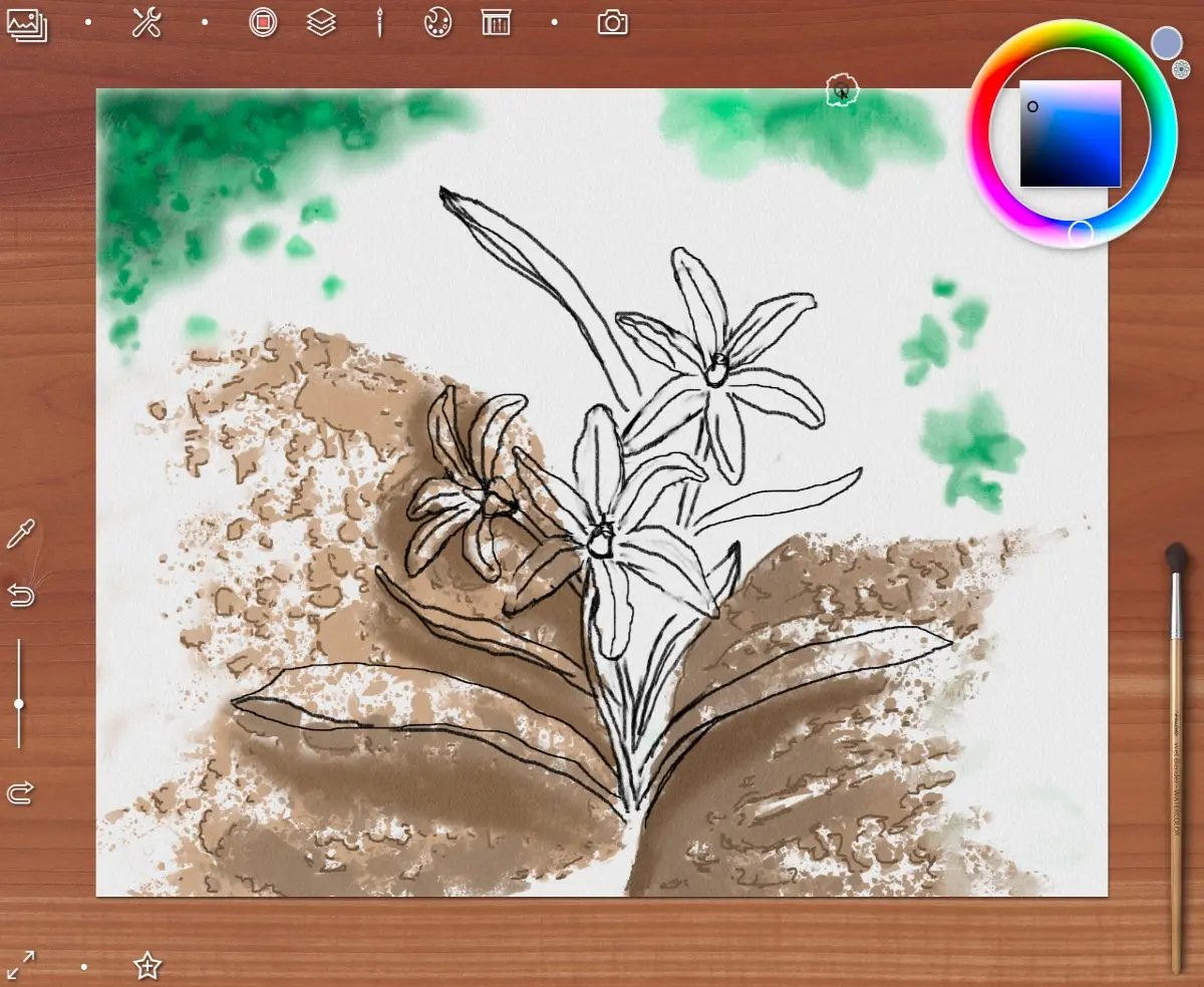 Blend a shadow