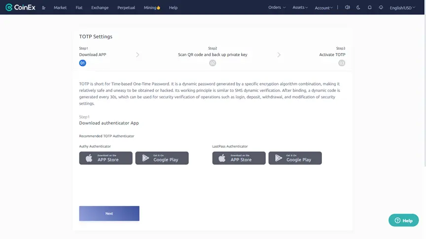 Registration - CoinEx - udinxyz