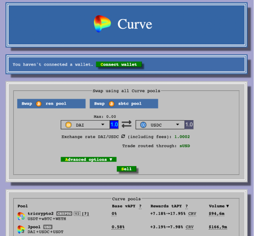 curve