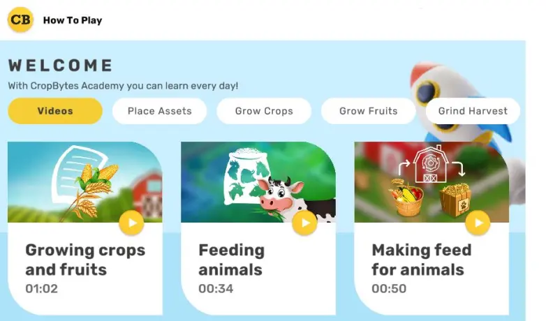 Cropbytes Academy In Game