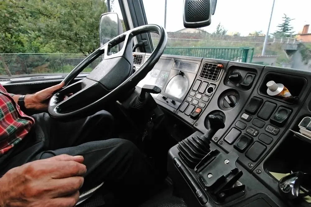 Driver At The Wheel