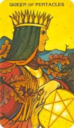 Queen Of Pentacles Money