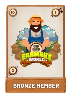 farmers world bronze membership card