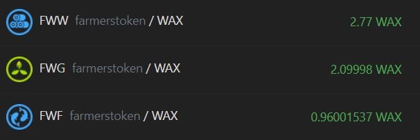 alcor exchange fww fwg fwf