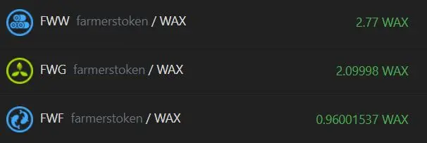 alcor exchange fww fwg fwf