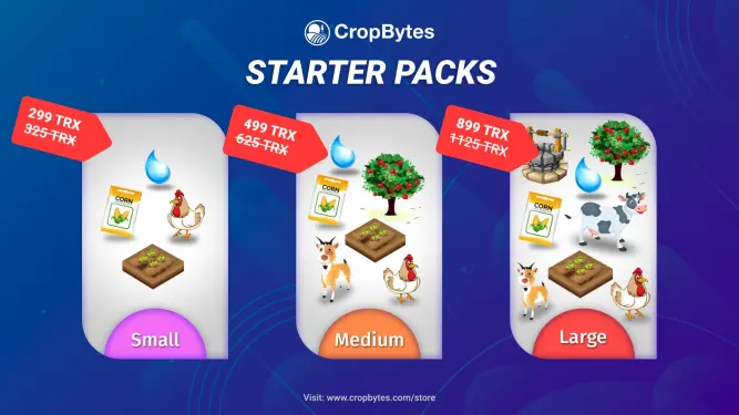 Cropbytes Starter Packs