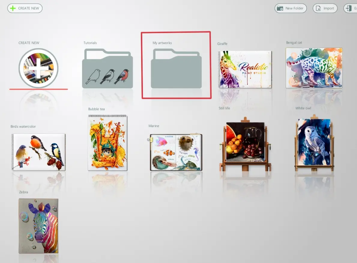 Choose a folder