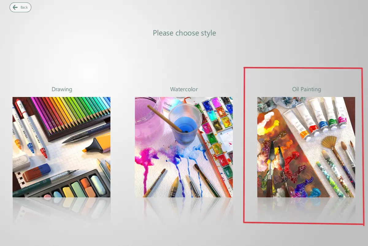 Choose a art style