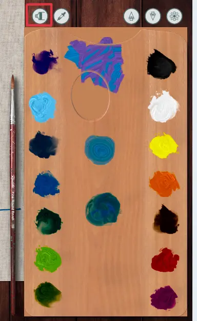 Select a palette