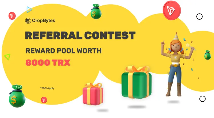 Cropbytes Referral Contest
