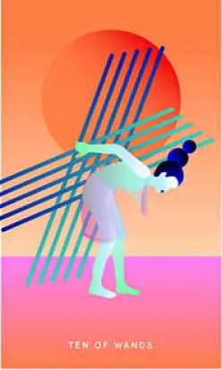 10 Of Wands Love