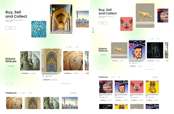 Sneak Peak of Souq NFT