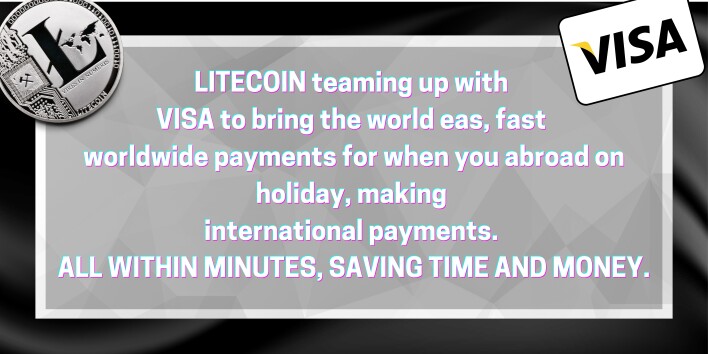 Litecoin and visa teaming up