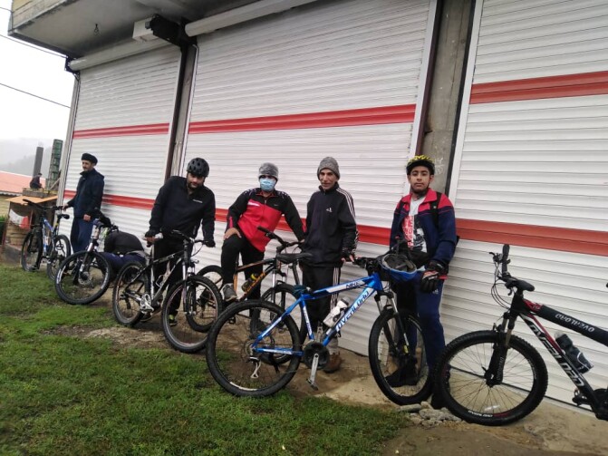 The Dirtiest Cycling Trip | A Rainy Day & Muddy Clothing!