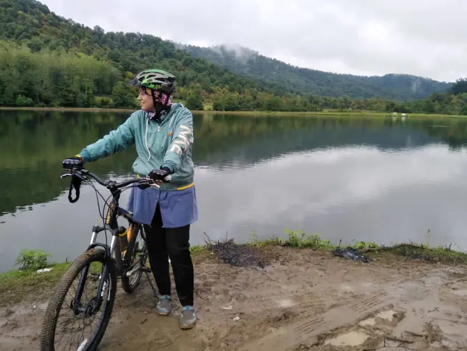 The Dirtiest Cycling Trip | A Rainy Day & Muddy Clothing!