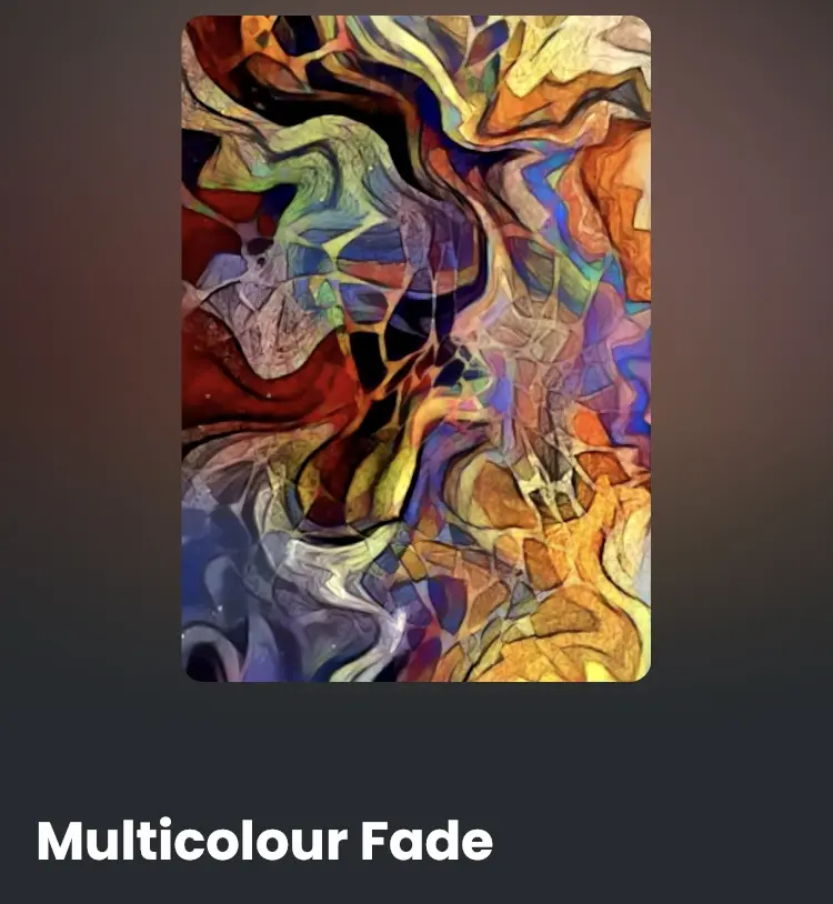 Multicolour Fade