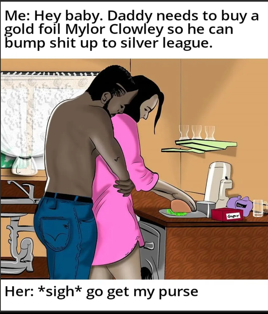 Gimme that cash bitch, I love you.