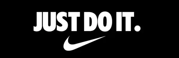 Nike slogan brandmark