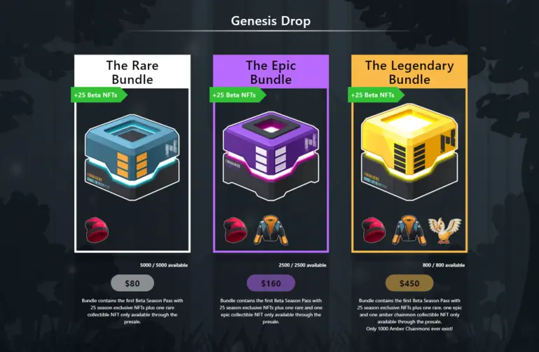 Chainmonsters Genesis Drop