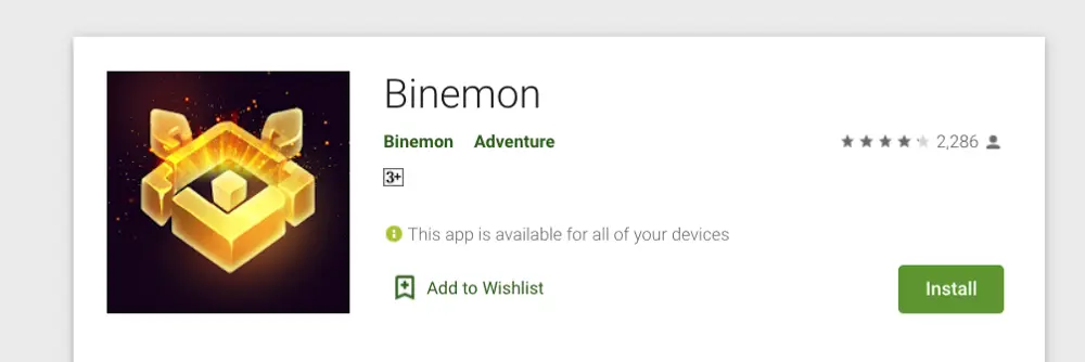 Binemon app