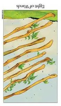 8 Of Wands Reversed