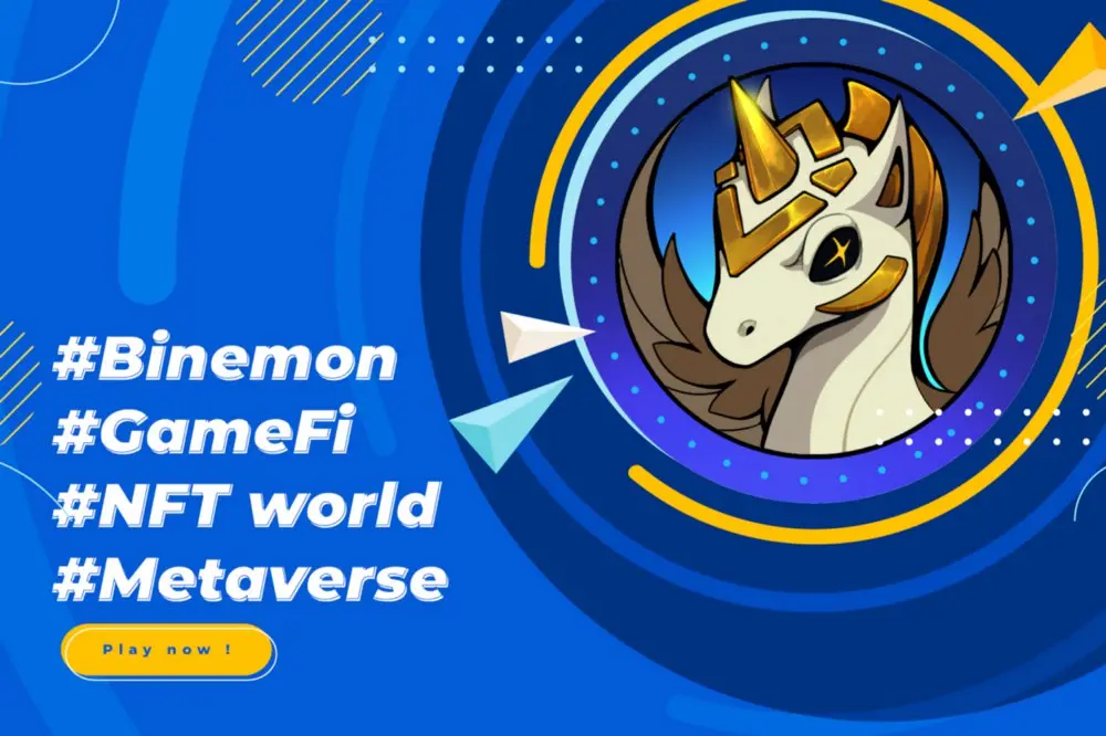 Binemon gamefi nft metaverse