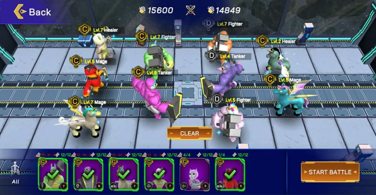 Binemon Lineup