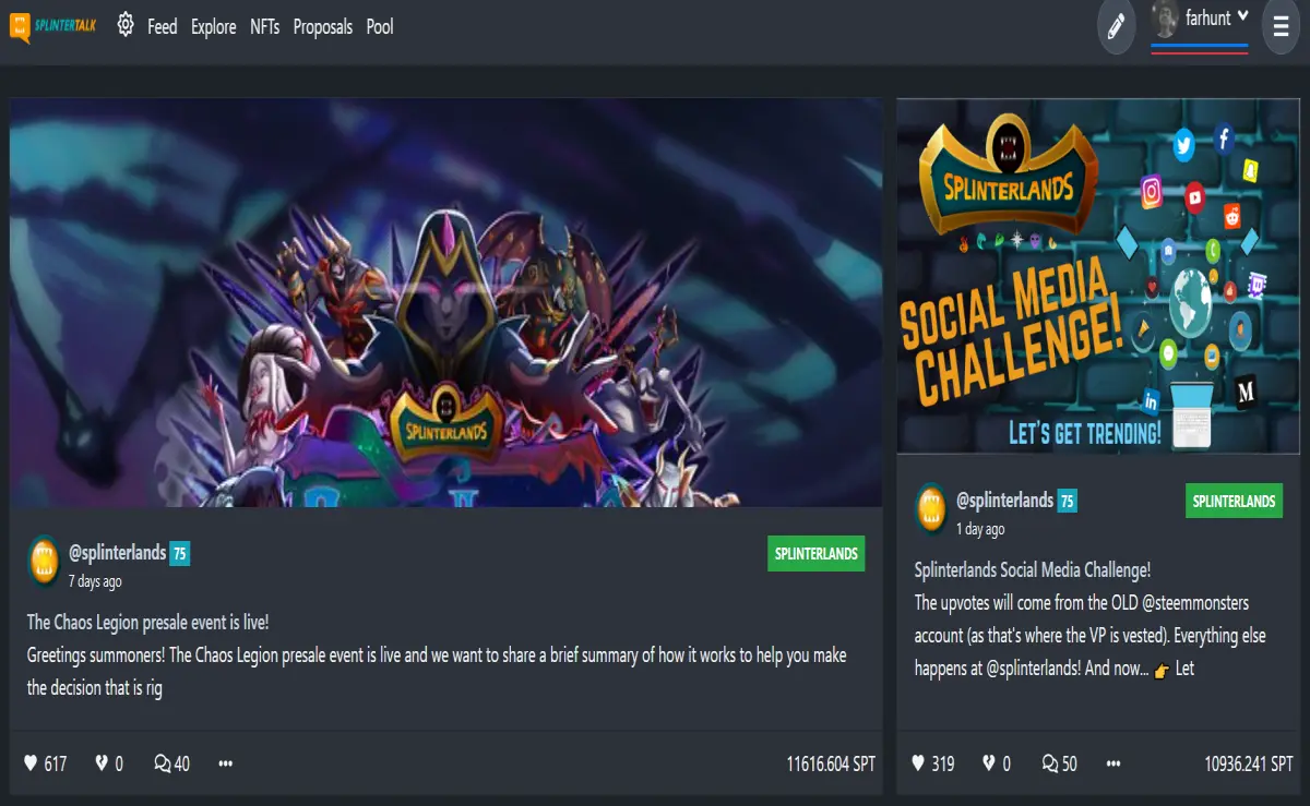 10 Website for Splinterland Player