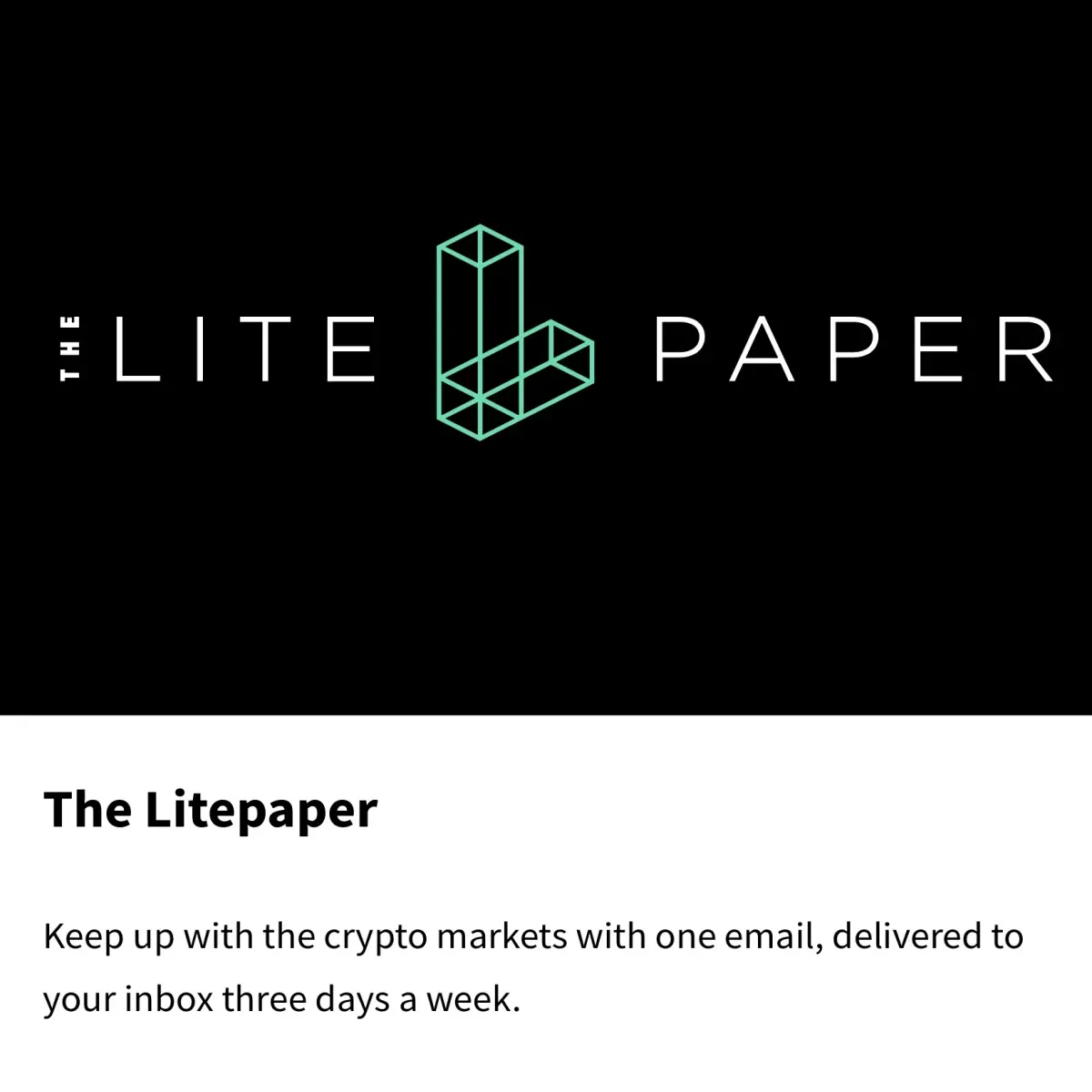the Litepaper