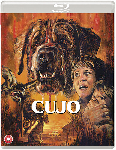 Cujo - Cover of the film adaptation, Blu Ray Disc edition