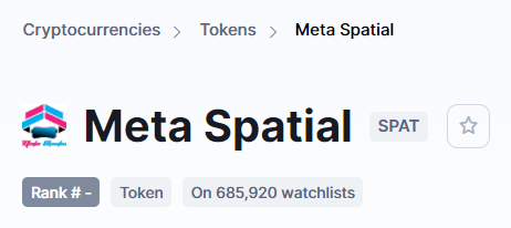 Meta Spatial