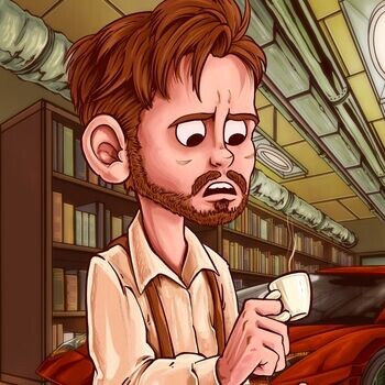 CoffeeZilla in his natural state. Let's get this guy some help.