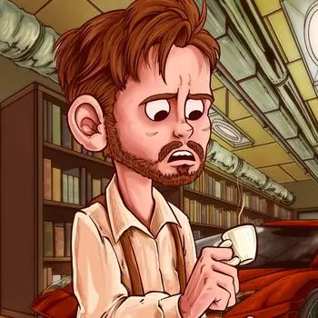 CoffeeZilla in his natural state. Let's get this guy some help.