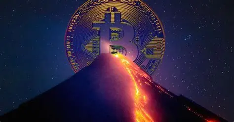 Illustration of a Volcano - The Volcanode in El Salvador is what is illustrated