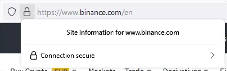 Site security certificate checks out