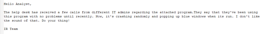 Job Description