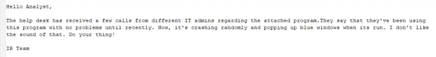 Job Description