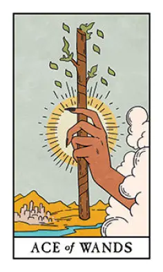 Ace Of Wands Upright