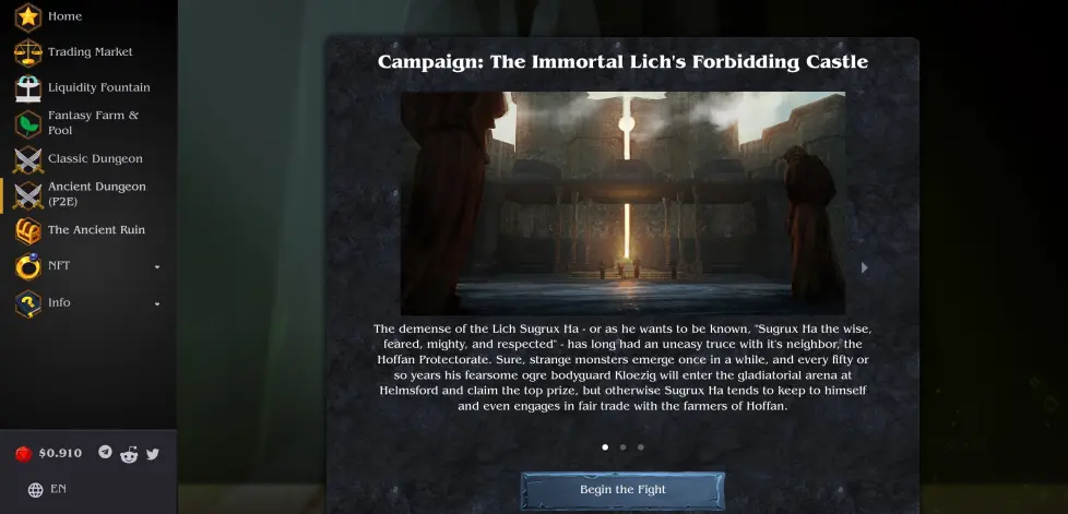 Ancient Dungeon Campaign