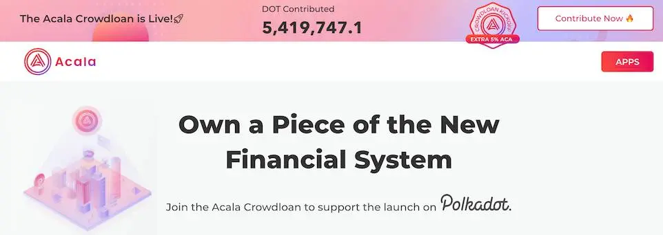 defi, blockchain, crypto, dapps, polkadot, acala