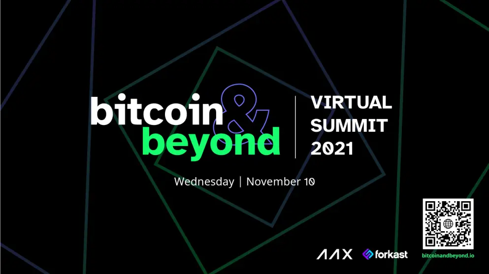 AAX Hosts Bitcoin & Beyond Virtual Summit 2021