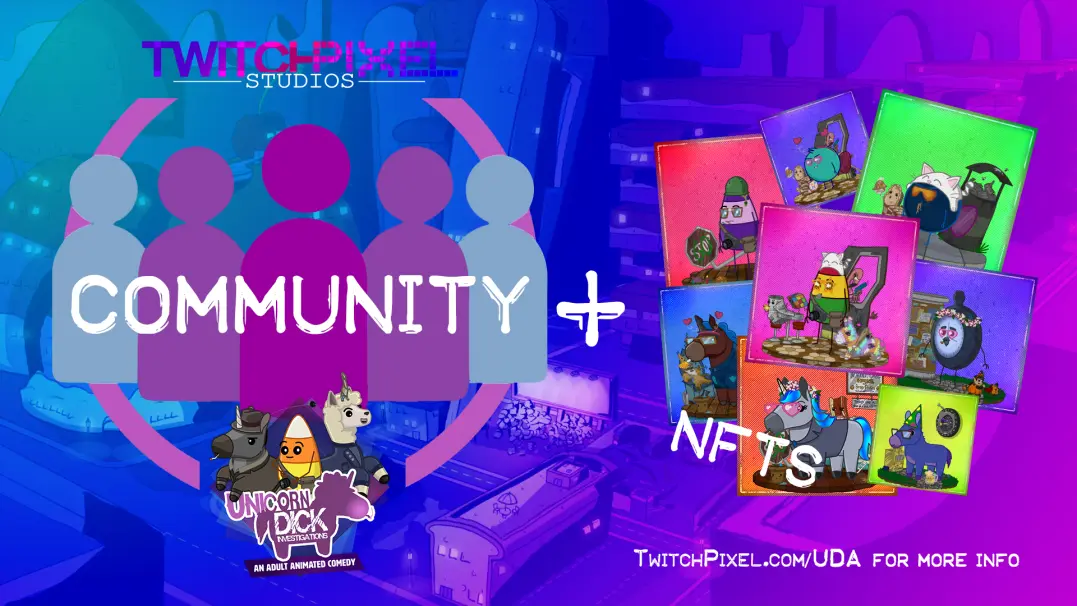 Twitch Pixel is committed to a community driven expanded universe set around our world.