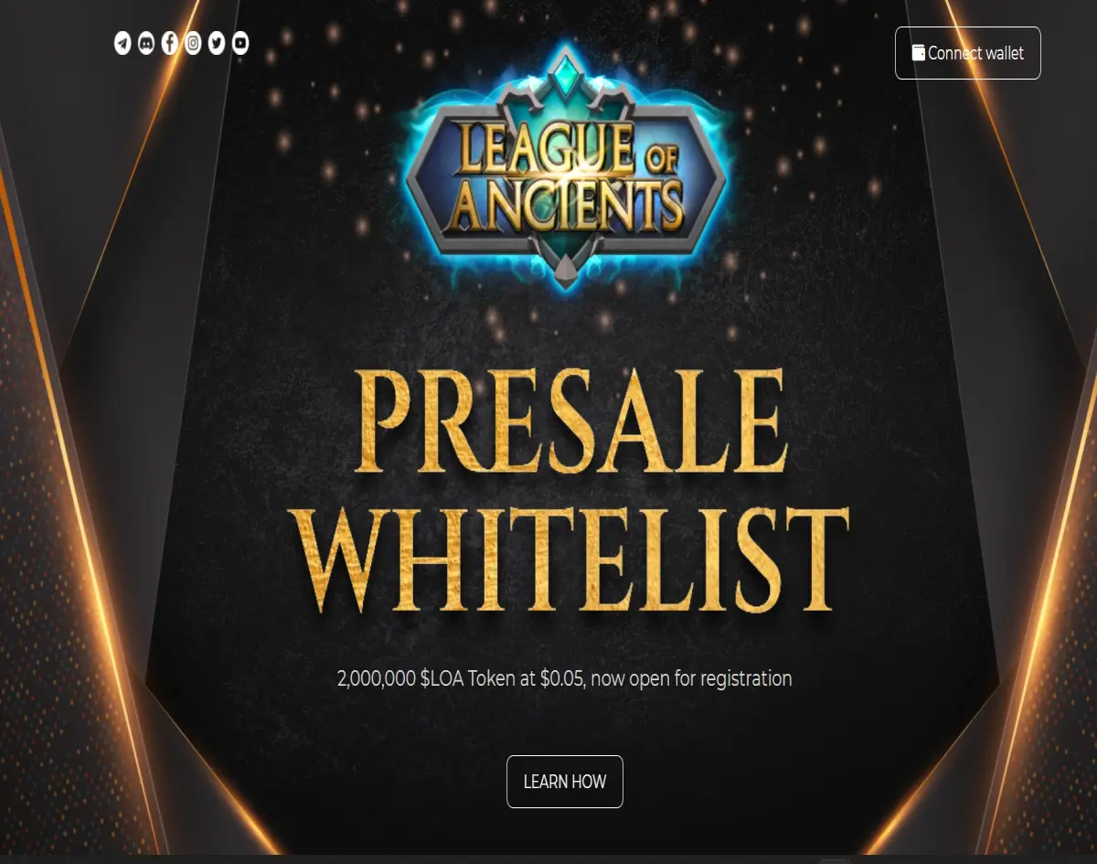League of Ancients Presale