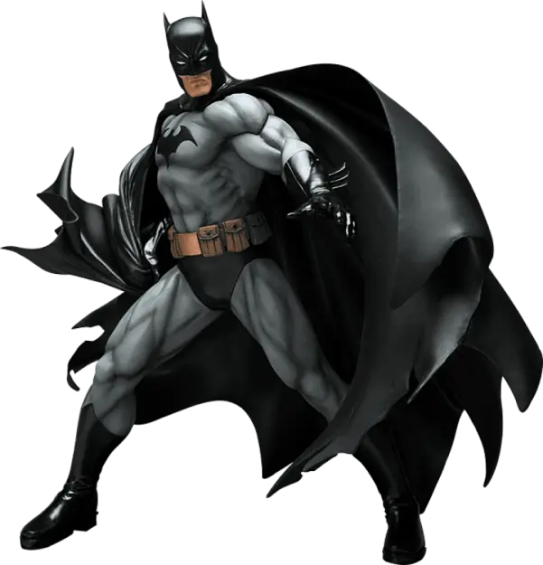 Batman - The Dark Knight on an action posture. DC Comics.