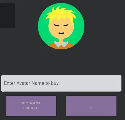 Carbon Avatar NFT Zilliqa Address