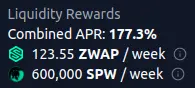 SpardaWallet SPW APY