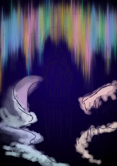Step 3_Aurora borealis