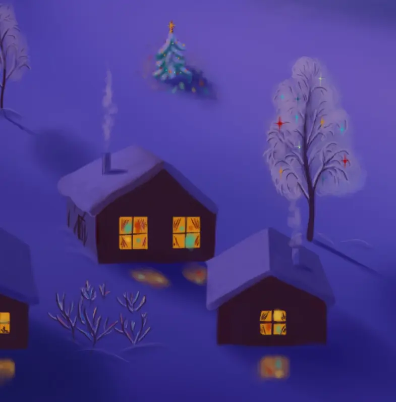 Step 9_Christmas lights